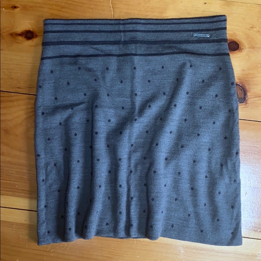 Smartwool Reversible Mini Dot Double Knit skirt